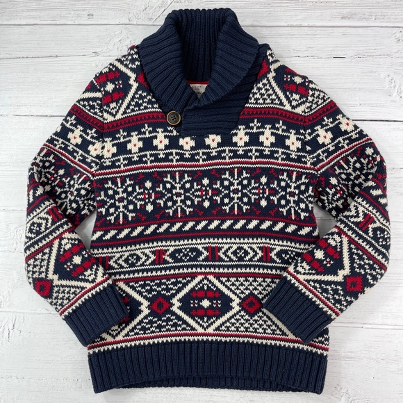 Boys H&M Shawl Collar Sweater - Picture 1 of 4
